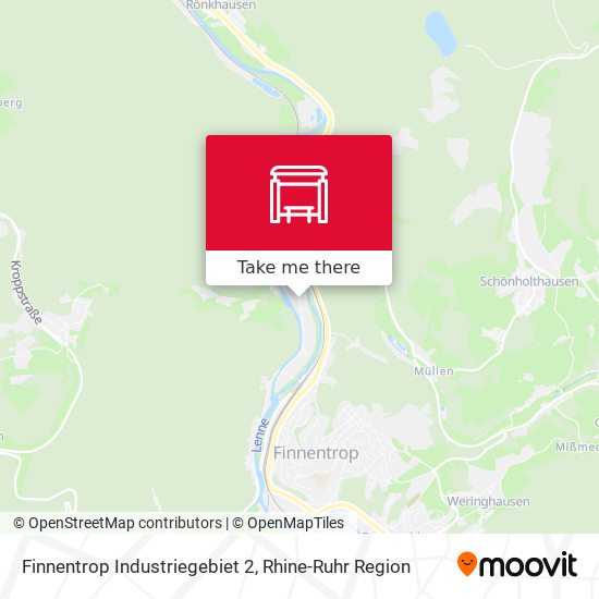 Finnentrop Industriegebiet 2 map