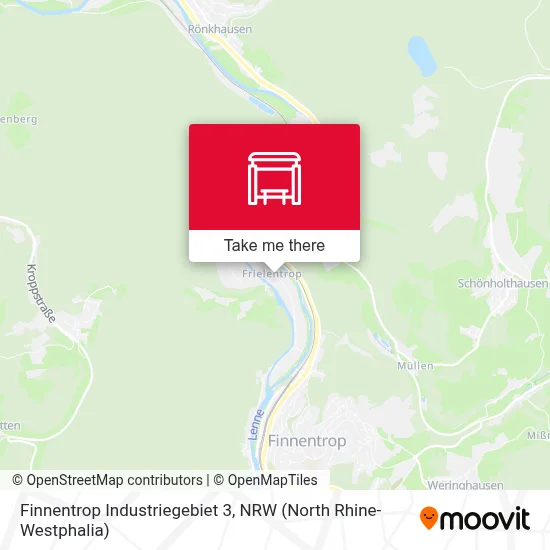 Finnentrop Industriegebiet 3 map