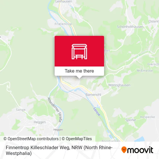 Finnentrop Killeschlader Weg map