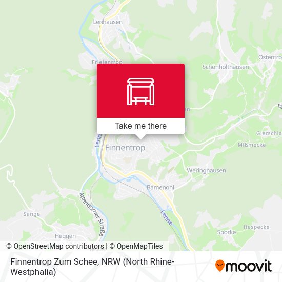 Finnentrop Zum Schee map