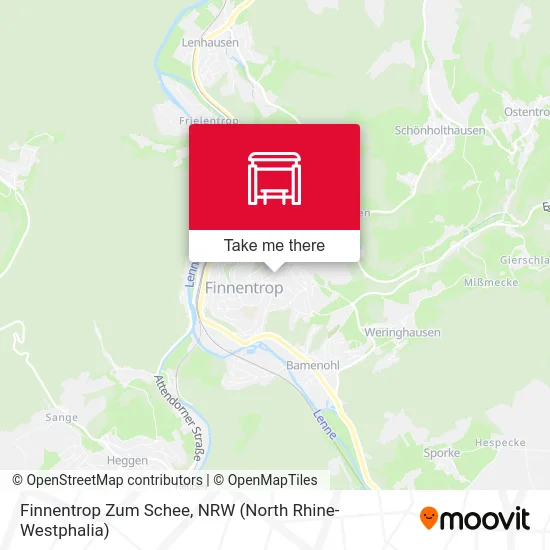 Карта Finnentrop Zum Schee