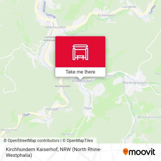 Kirchhundem Kaiserhof map