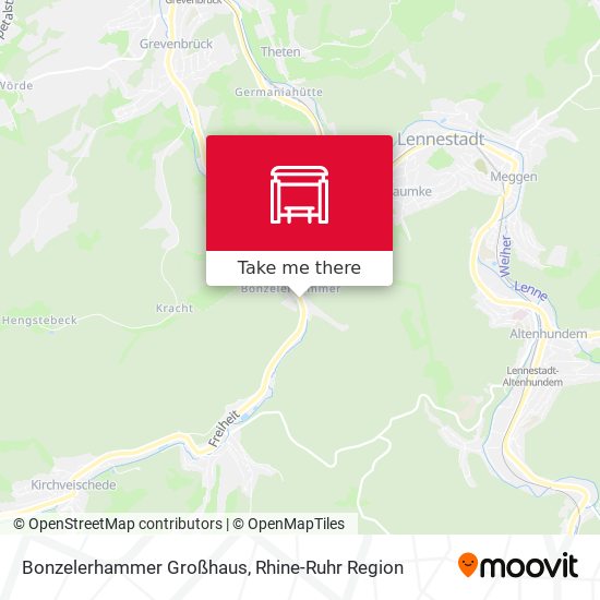 Bonzelerhammer Großhaus map