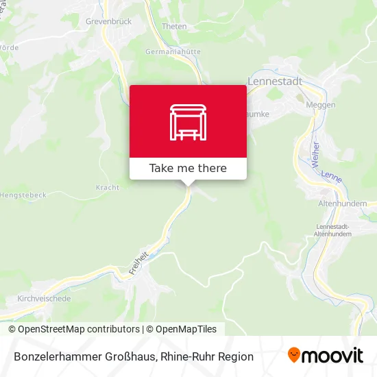 Карта Bonzelerhammer Großhaus