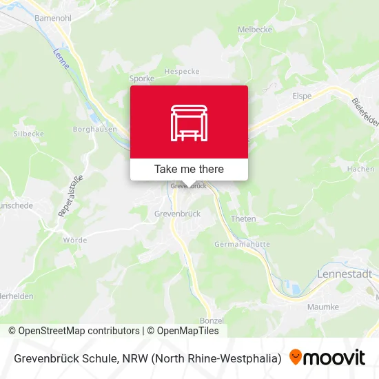 Grevenbrück Schule map