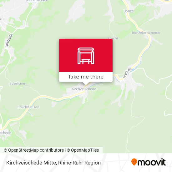 Карта Kirchveischede Mitte