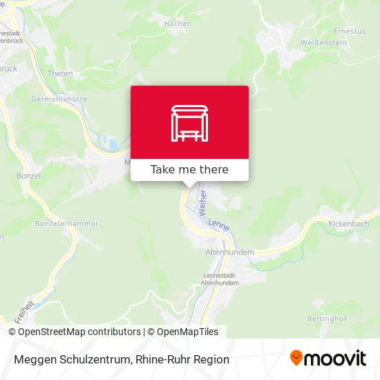 Карта Meggen Schulzentrum