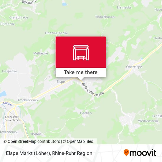Elspe Markt (Löher) map