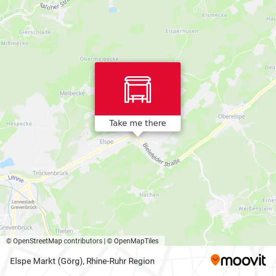 Карта Elspe Markt (Görg)