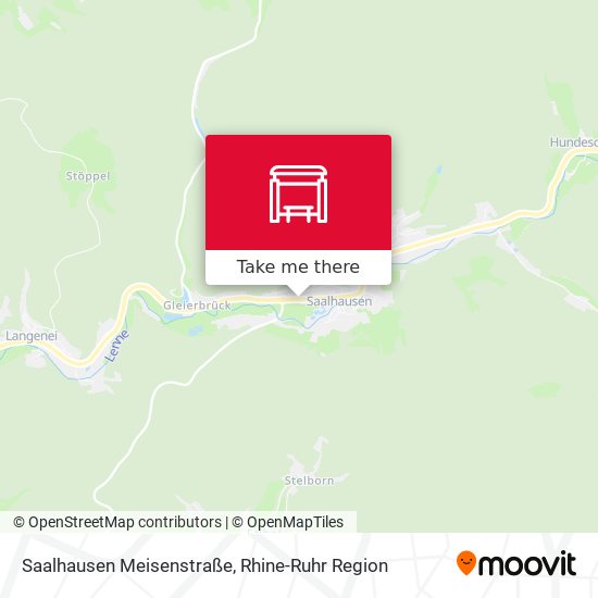 Saalhausen Meisenstraße map