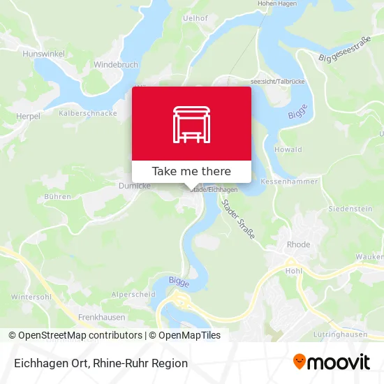 Карта Eichhagen Ort