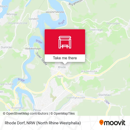 Карта Rhode Dorf