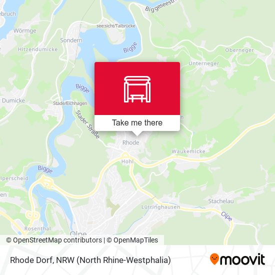 Карта Rhode Dorf