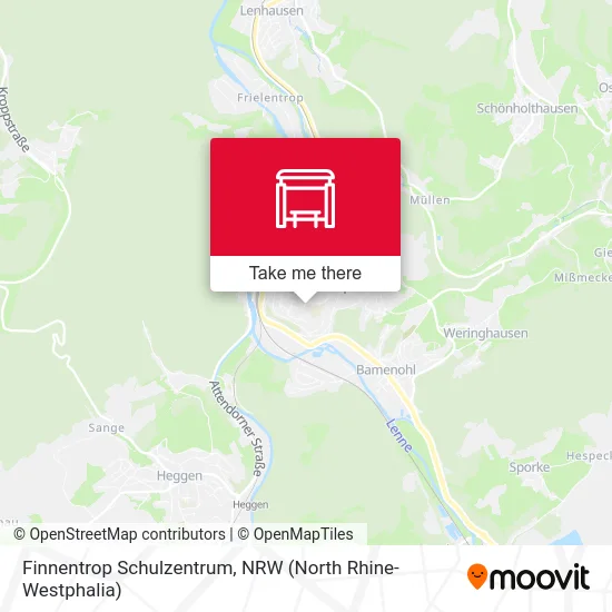 Finnentrop Schulzentrum map