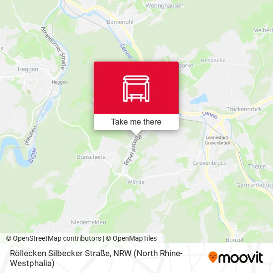 Карта Röllecken Silbecker Straße