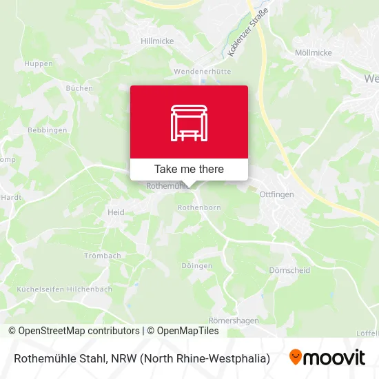 Rothemühle Stahl map