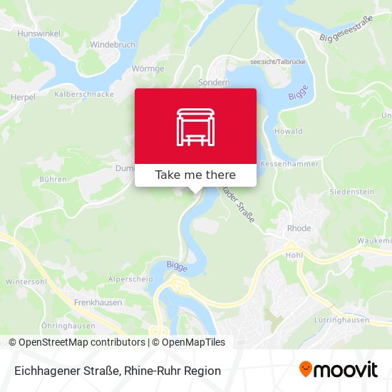 Eichhagener Straße map