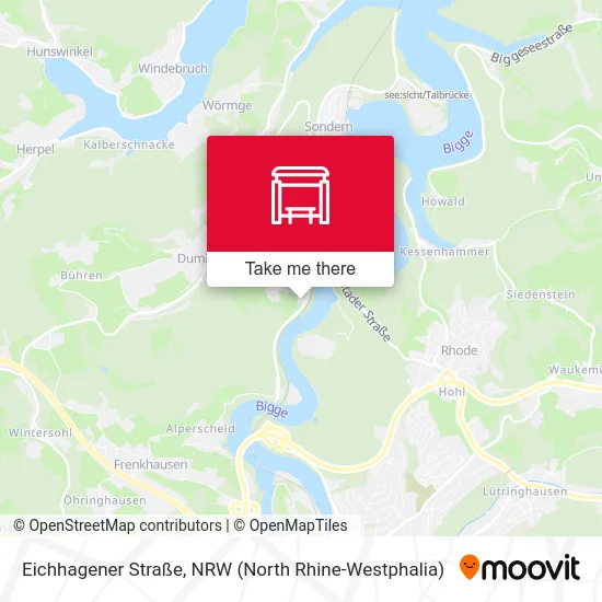 Eichhagener Straße map