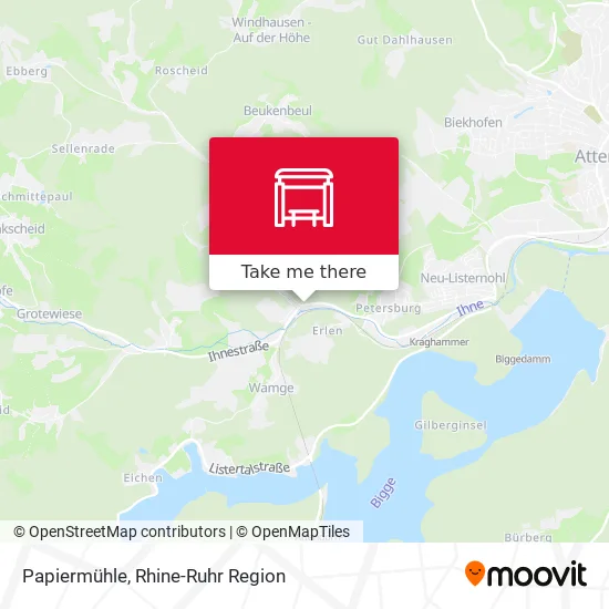 Карта Papiermühle