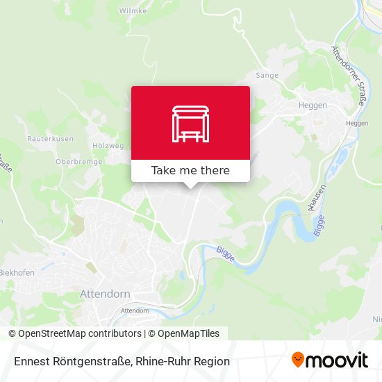 Карта Ennest Röntgenstraße