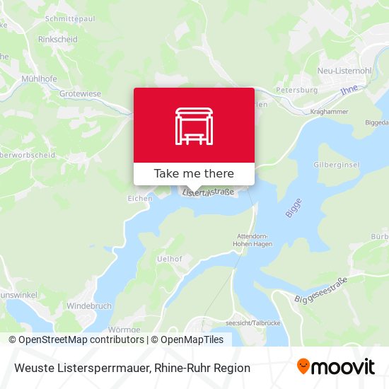 Weuste Listersperrmauer map