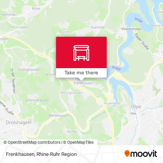 Карта Frenkhausen