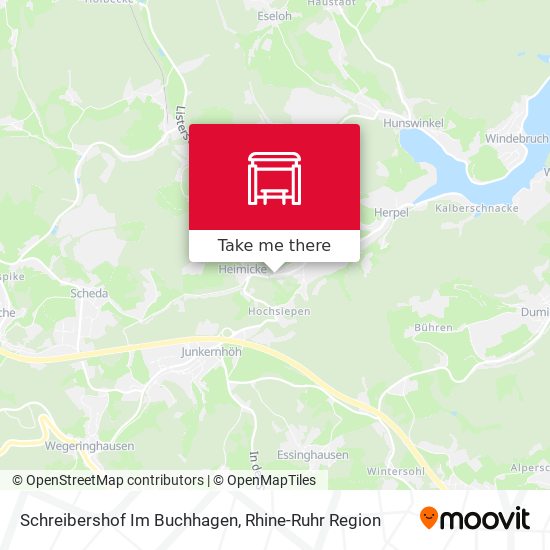 Schreibershof Im Buchhagen map