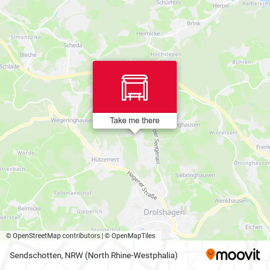 Карта Sendschotten