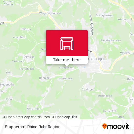 Карта Stupperhof