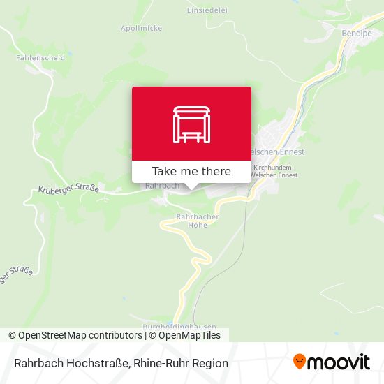 Rahrbach Hochstraße map