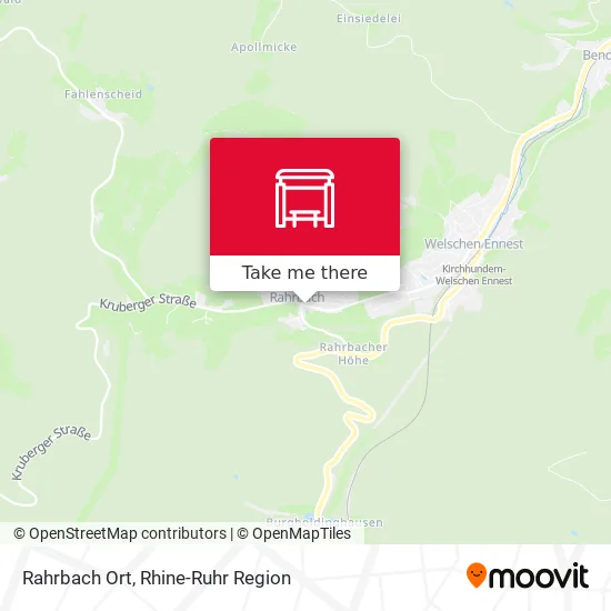 Карта Rahrbach Ort