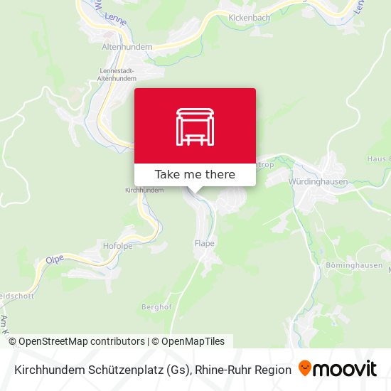 Kirchhundem Schützenplatz (Gs) map