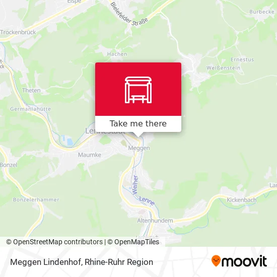 Карта Meggen Lindenhof