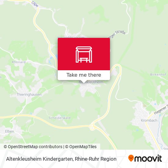 Altenkleusheim Kindergarten map