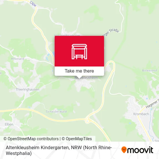 Altenkleusheim Kindergarten map