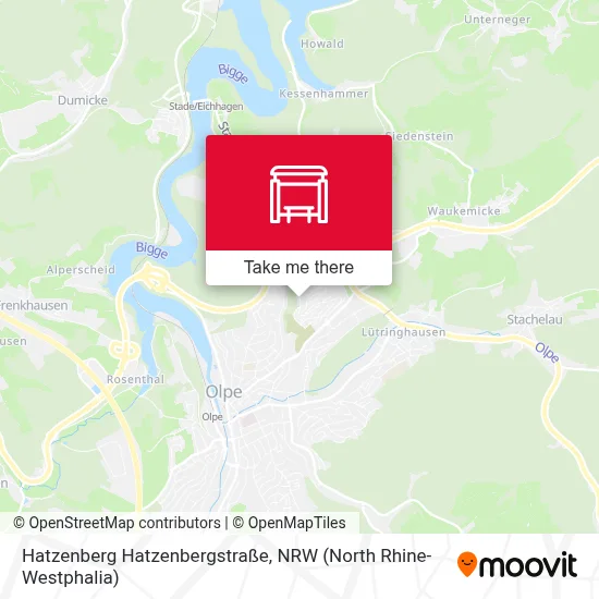 Hatzenberg Hatzenbergstraße map