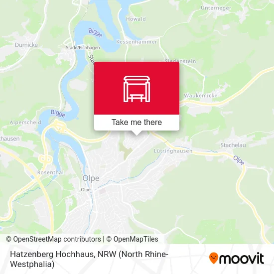 Hatzenberg Hochhaus map