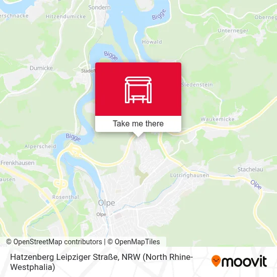 Hatzenberg Leipziger Straße map