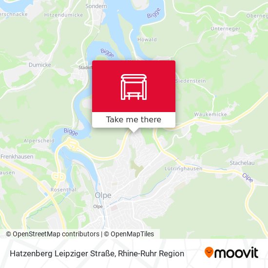 Hatzenberg Leipziger Straße map