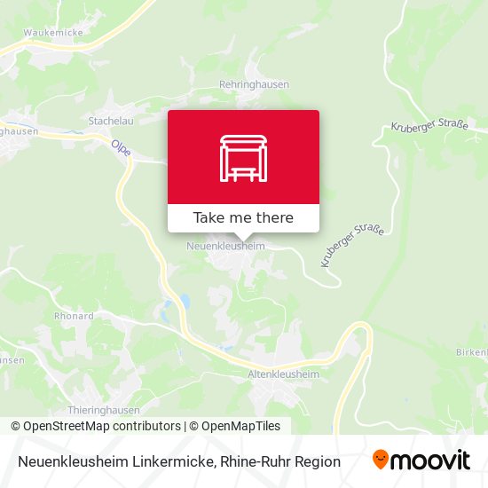 Neuenkleusheim Linkermicke map