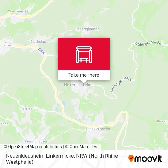 Neuenkleusheim Linkermicke map