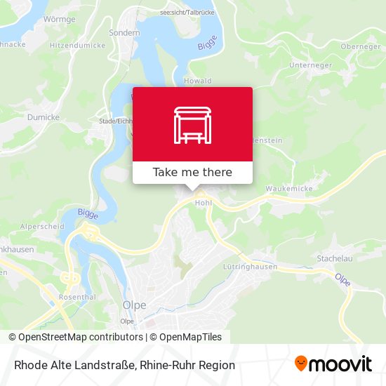Rhode Alte Landstraße map