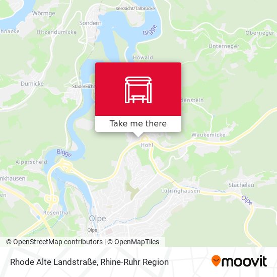 Rhode Alte Landstraße map
