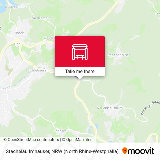 Stachelau Imhäuser map