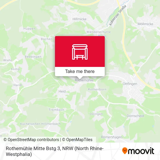 Rothemühle Mitte Bstg 3 map