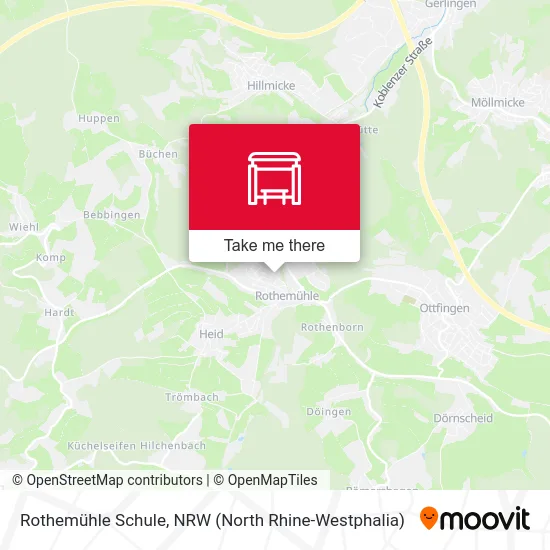 Rothemühle Schule map