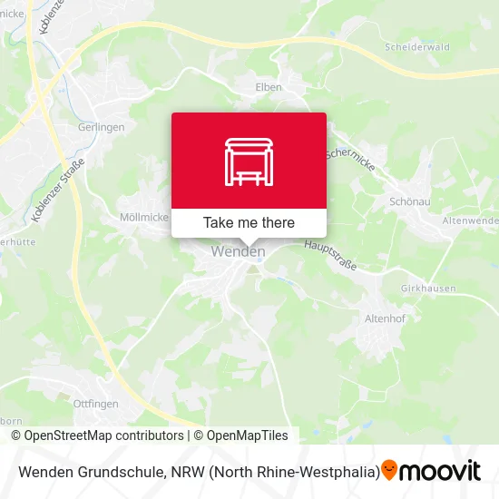 Wenden Grundschule map