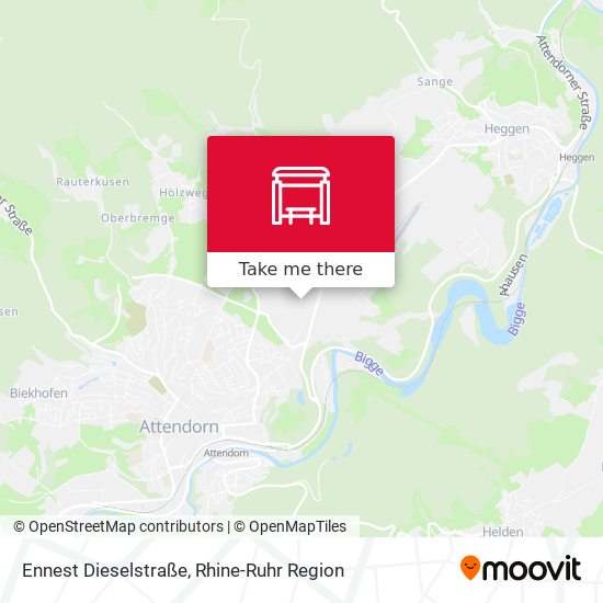 Карта Ennest Dieselstraße