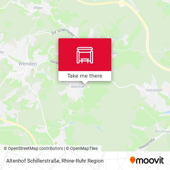 Altenhof Schillerstraße map
