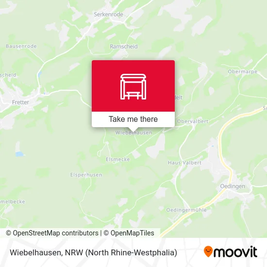 Wiebelhausen map